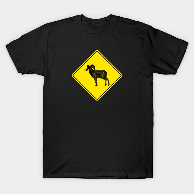 Bighorn Sheep Crossing T-Shirt by LazyDayGalaxy